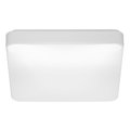 Nuvo 14 Inch Flush Mounted LED Fixture, CCT Selectable, Square, White Acrylic, with Sensor 62/1217